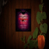 Halloween Party Gothic The Spider's Web Kaart