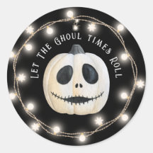 Halloween Party Gotische Pompoen Gezicht