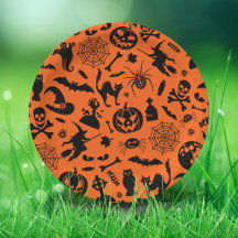 Halloween Party Happy Halloween oranje leuk, zwart