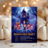 Halloween Party Haunted House Kaart