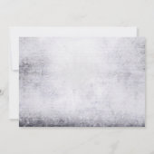 Halloween Party Haunted Scarecrow Invitation Kaart (Achterkant)