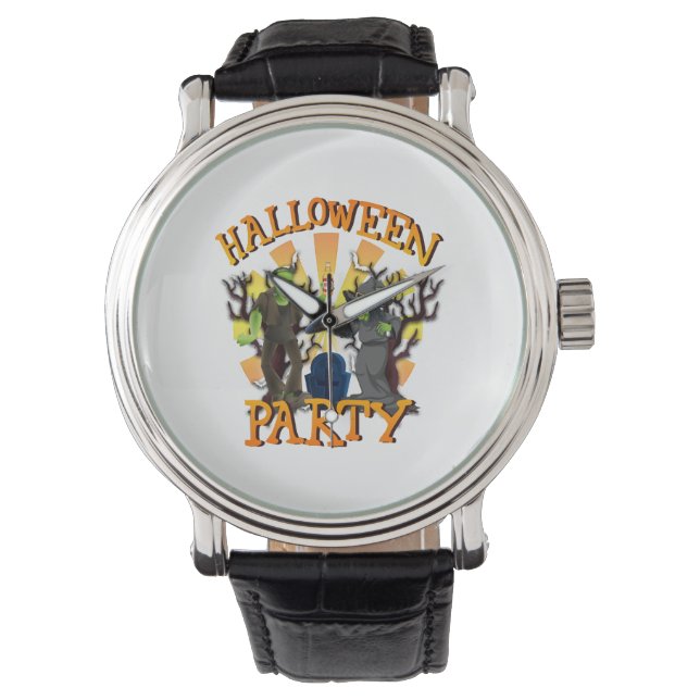 Halloween Party Horloge (Voorkant)