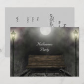 Halloween Party in dark Kaart (Voorkant / Achterkant)