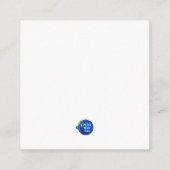 Halloween Party Informatiekaartje (Achterkant)