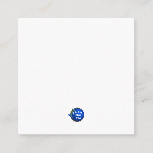 Halloween Party Informatiekaartje (Achterkant)