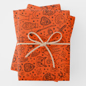 Halloween Party Inpakpapier Vel (In situ)