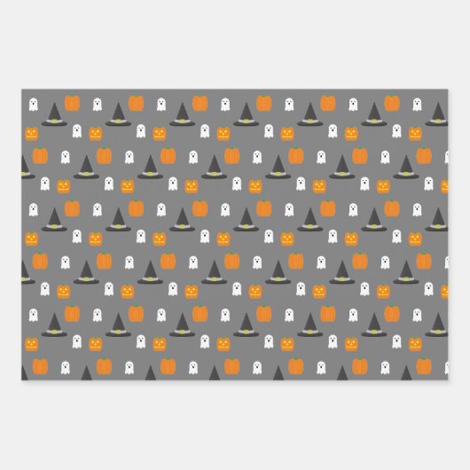 Halloween Party Inpakpapier Vel (Voorkant 3)