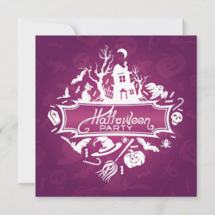 Halloween Party Invitation Card Kaart
