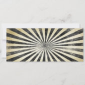 Halloween Party Invitation Circus Ticket Kaart (Achterkant)