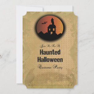 Halloween Party Invitation, , Ephemera Kaart