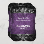 Halloween party Invitation Kaart (Voorkant / Achterkant)