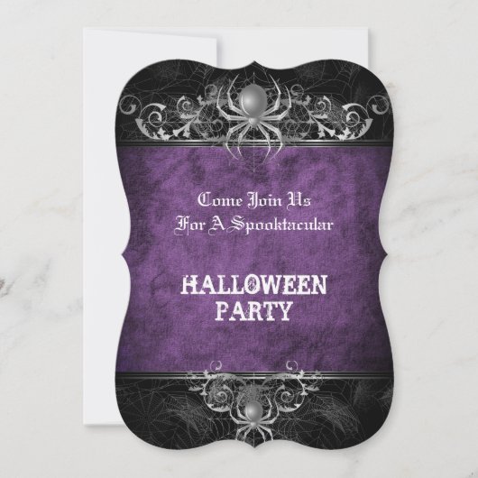 Halloween party Invitation Kaart (Voorkant)