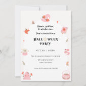 Halloween Party Invitation Kaart (Voorkant)