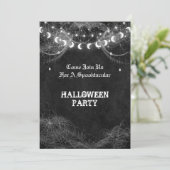 Halloween party Invitation Kaart (Staand voorkant)