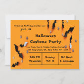  Halloween Party Invitation modern schattig design Kaart (Voorkant)