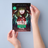 Halloween Party Invitation nodig flyer flyers (Hand)