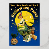  Halloween Party Invitation Sjabloon (Voorkant)