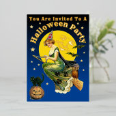  Halloween Party Invitation Sjabloon (Staand Voorkant)