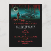 Halloween Party Invitation sjabloon - aanpassen (Voorkant)