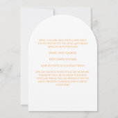 Halloween Party Invitation Uil Witch Kaart (Achterkant)