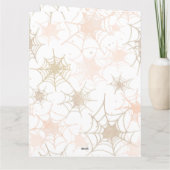 Halloween Party Invitation Wenskaart Kaart (Achterkant)