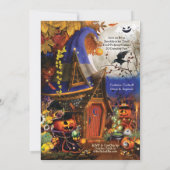 HALLOWEEN PARTY INVITATIONS KAART (Achterkant)