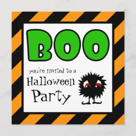 Halloween Party Invitations Little Betie BOO Kaart