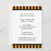 Halloween Party Invitations Witches Pet Kaart (Achterkant)