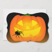 Halloween Party jack of lantern spooktacular Kaart (Voorkant)