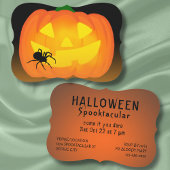 Halloween Party jack of lantern spooktacular Kaart