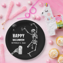 Halloween Party Jump Skelet