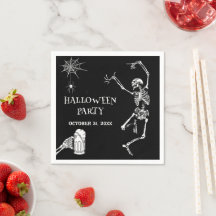 Halloween Party Jump Skelet