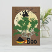 Halloween Party Kaart (Staand voorkant)