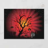 Halloween Party Kaart (Voorkant)