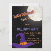 Halloween party kaart (Voorkant)