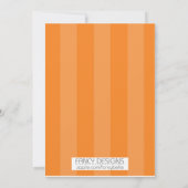 Halloween Party Kaart (Achterkant)