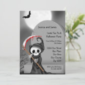 Halloween Party Kaart (Staand voorkant)