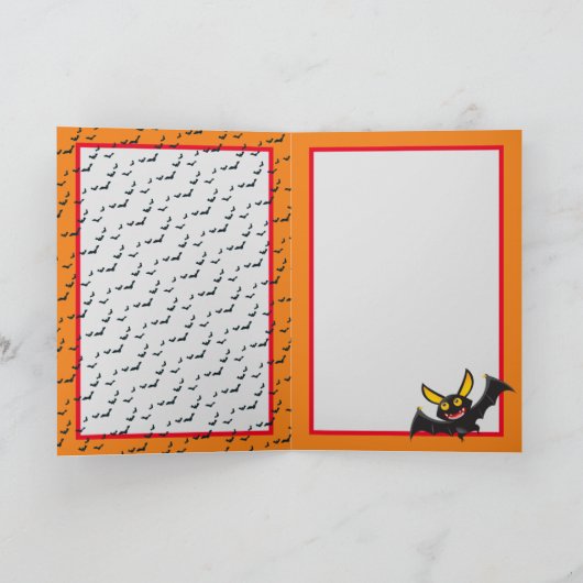 Halloween Party Kaart (Binnen)