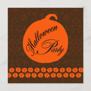 Halloween Party Kaart