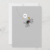 Halloween Party Kaart (Achterkant)