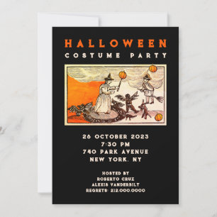 Halloween Party Kaart