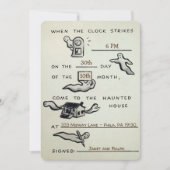   Halloween Party Kaart (Voorkant)