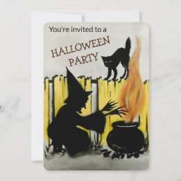 Halloween Party Kaart