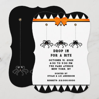 Halloween Party Kaart