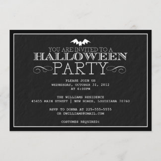 Halloween Party Kaart
