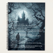 Halloween party kalender planner (Voorkant)