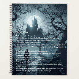 Halloween party kalender planner