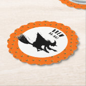 Halloween Party Kartonnen Onderzetters (Gekanteld)