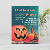 Halloween Party Kinder en Volwassenen Kaart (Staand voorkant)