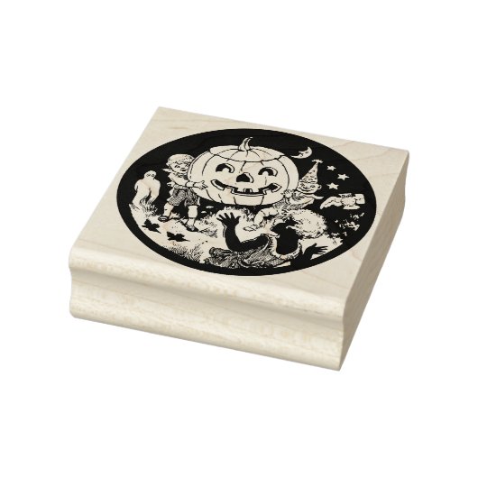 Halloween Party Kinderen Rubberstempel (Stempel)